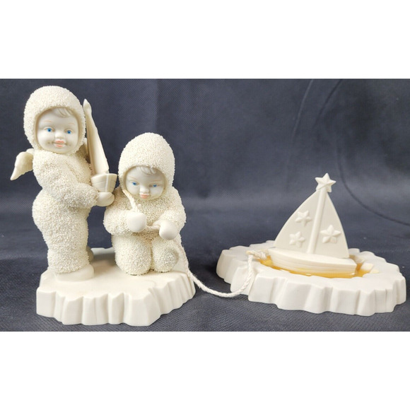 SNOWBABIES 2000 Friendship Club Dept. 56 Membership Kit - Missing Star Pin - Picture 2 of 15